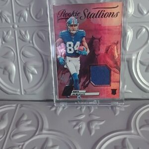 Zenith Rookie Stallions JALIN HYATT NEW YORK GIANTS RS-JHT NEW MAG
